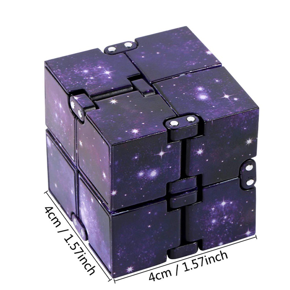 Khối Rubik Đồ Chơi Giảm Căng Thẳng Thiết Kế Nhỏ Gọn Tiện Dụng Cho Người Lớn Và Trẻ Em