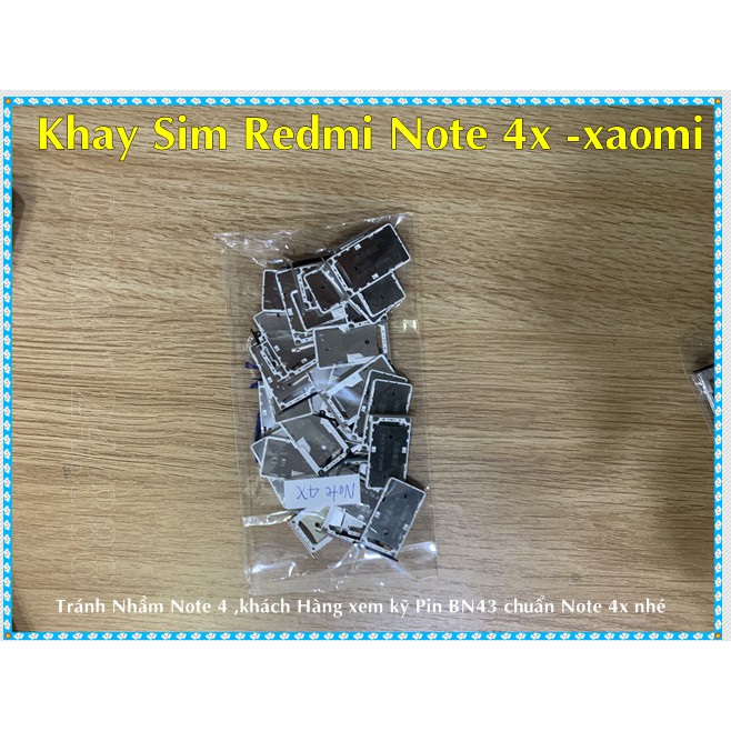 Khay Sim Redmi Note 4x -Xaomi
