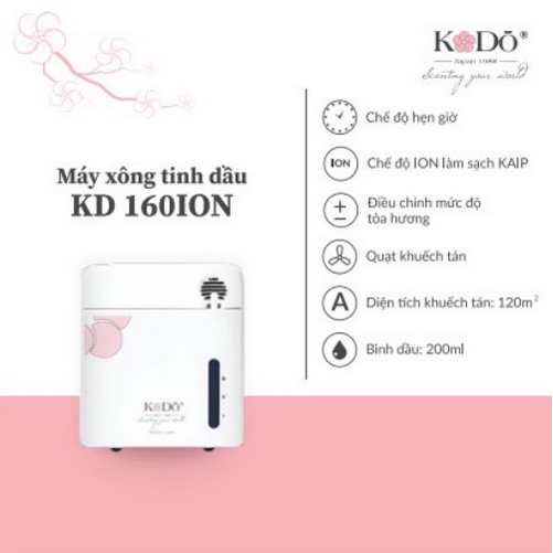 Máy Khuếch Tán Tinh Dầu KODO KD 160ION