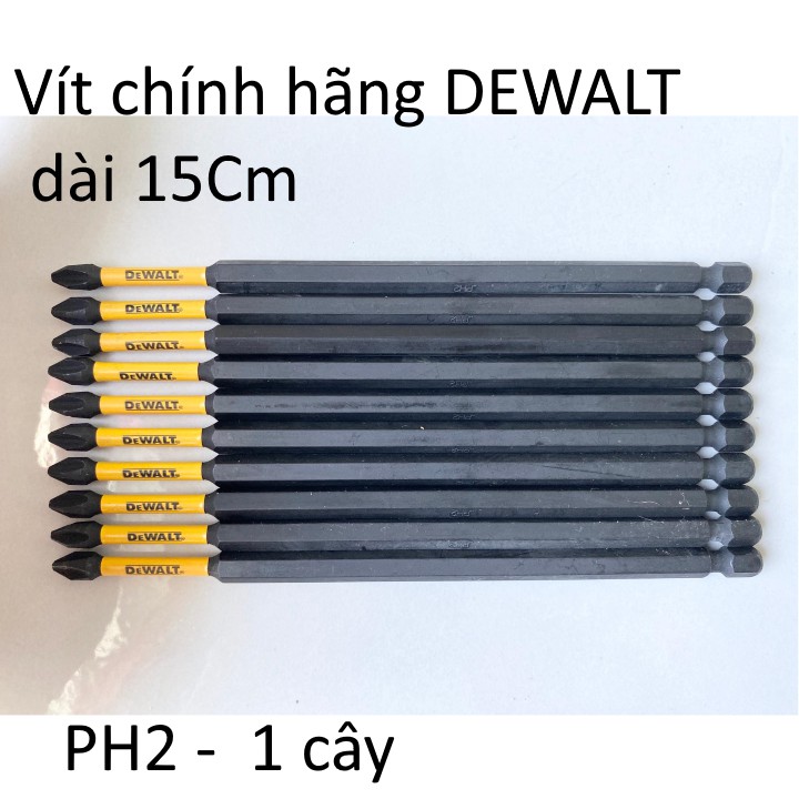 mũi vít DEWALT chính hãng PH2 15cm