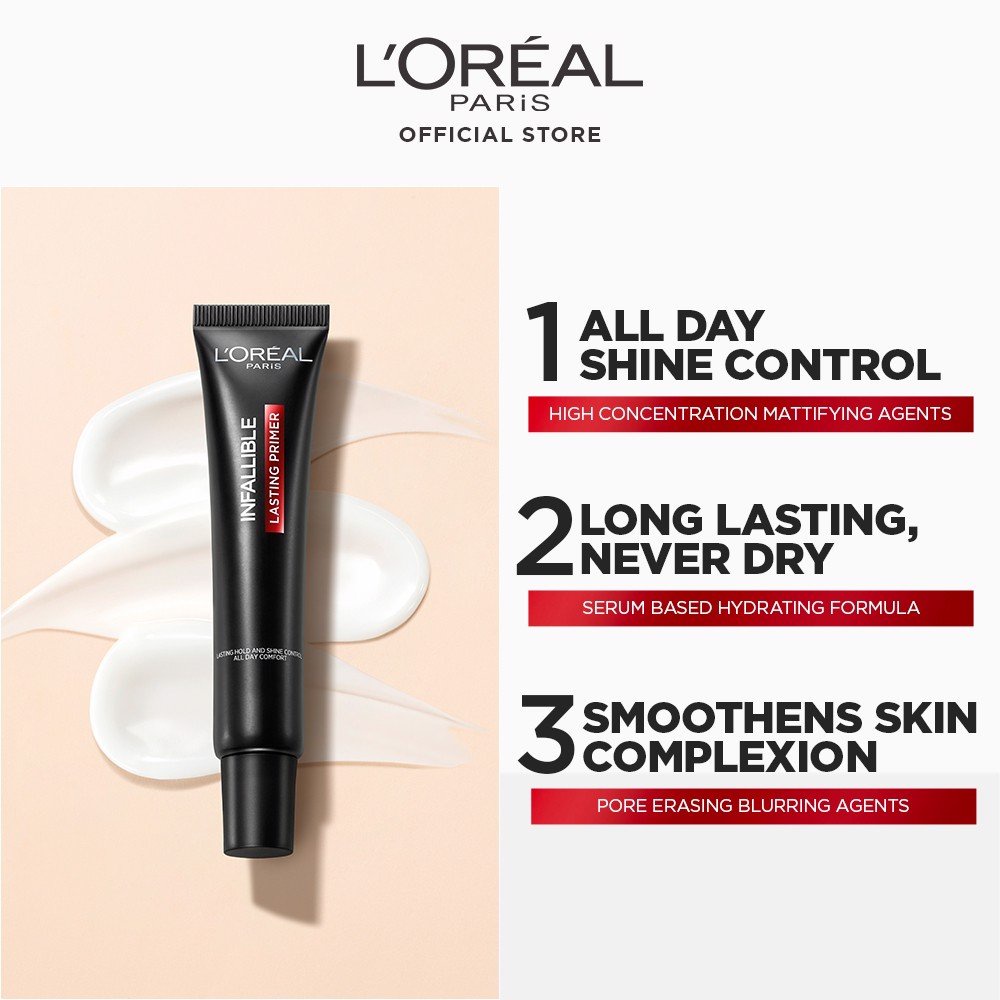 Kem Lót Kiềm Dầu Lâu Trôi L'oréal Infallbible Lasting Primer