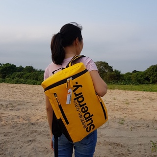 Balo laptop chống nước sinh viên Superdry Box 2 khóa nam nữ học sinh