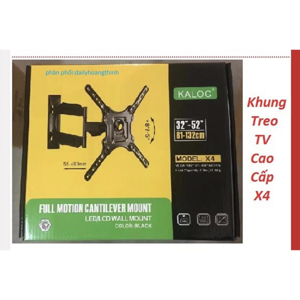 Khung treo tivi-giá treo tivi xoay góc đa năng năng cao cấp từ 26inh-70inh