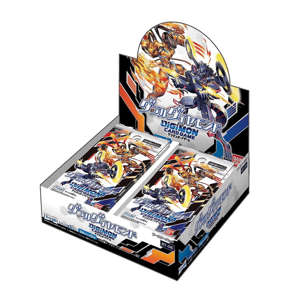 Thẻ bài Digimon TCG Double Diamond Booster Box BT06 Build Deck phiên bản tiếng Anh CHÍNH HÃNG MỸ DGMTCGUSBB03