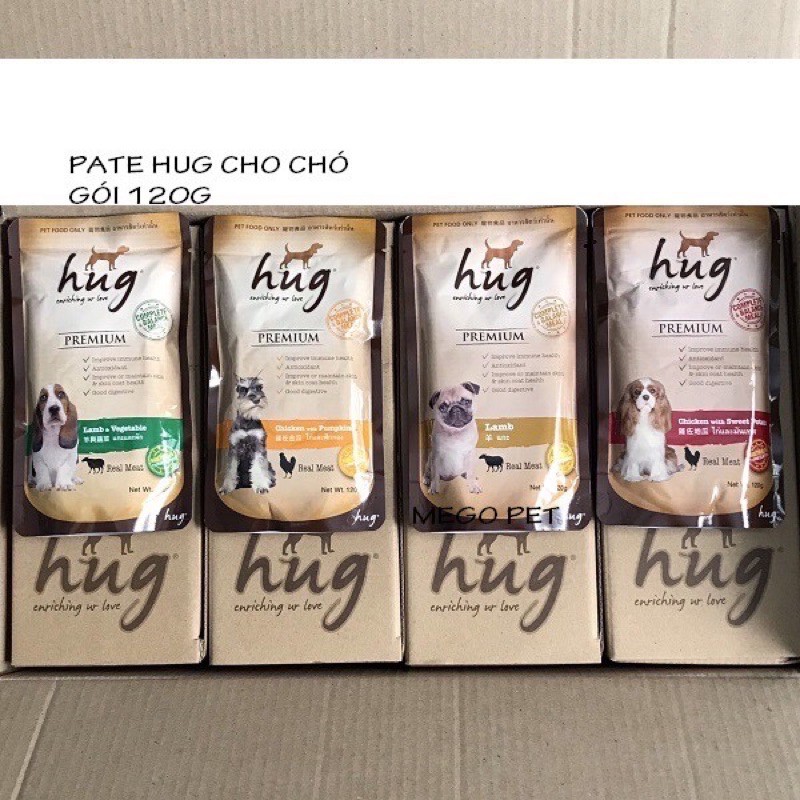PATE HUG DẠNG GÓI 120g (THÁI LAN)