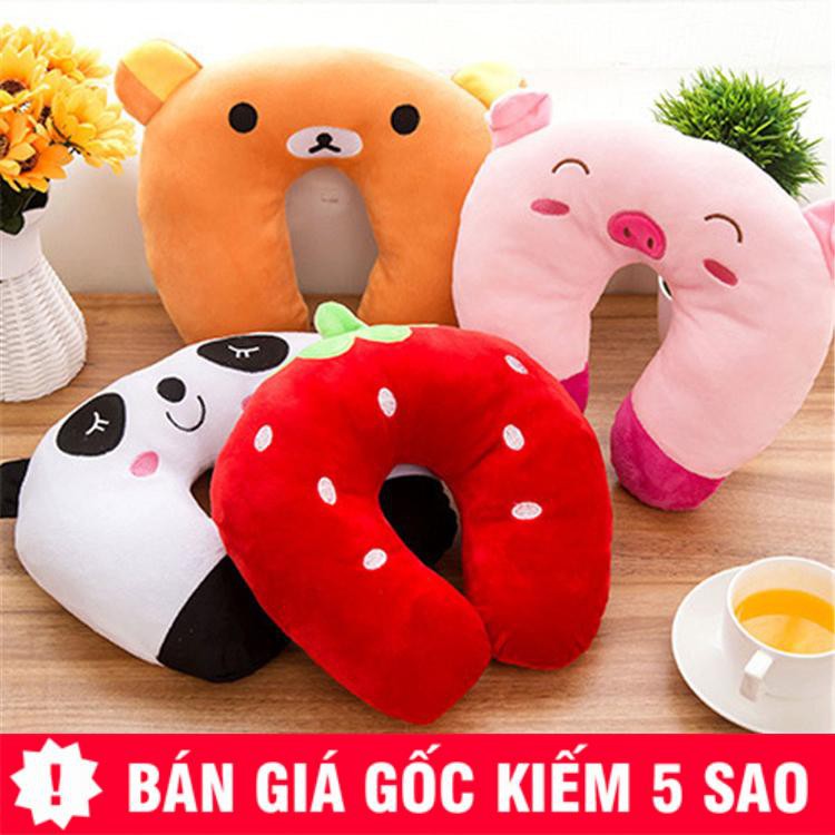 Gối Kê Cổ Thêu Hình Thú Siêu Kute P879