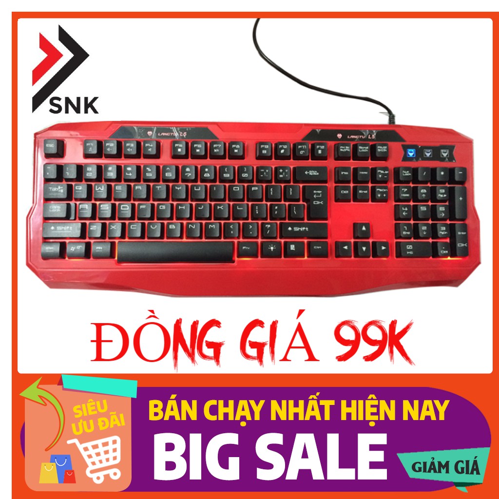 Bàn Phím Giả Cơ Có Led Langtu L5 Chống Nước Giá Sốc -SNK | BigBuy360 - bigbuy360.vn