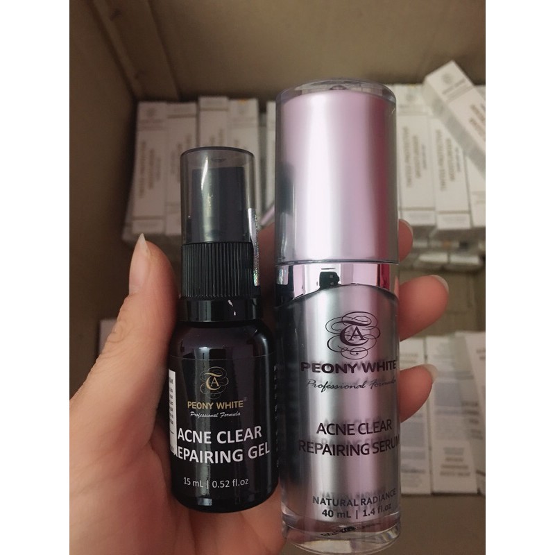 Kem mụn cao cấp Peony White ACNE CLEAR REPAIRING GEL