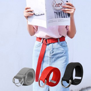 Dây nịt vải Hàn Quốc unisex DN90  - muasamhot1208