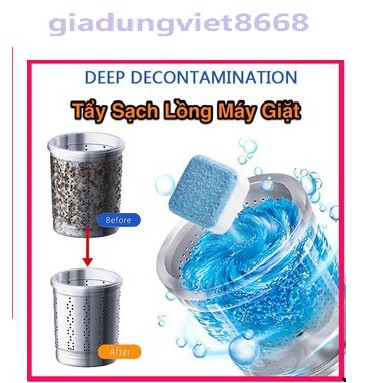 VIÊN TẨY LỒNG GIẶT, hộp 12 viên tẩy lồng giặt