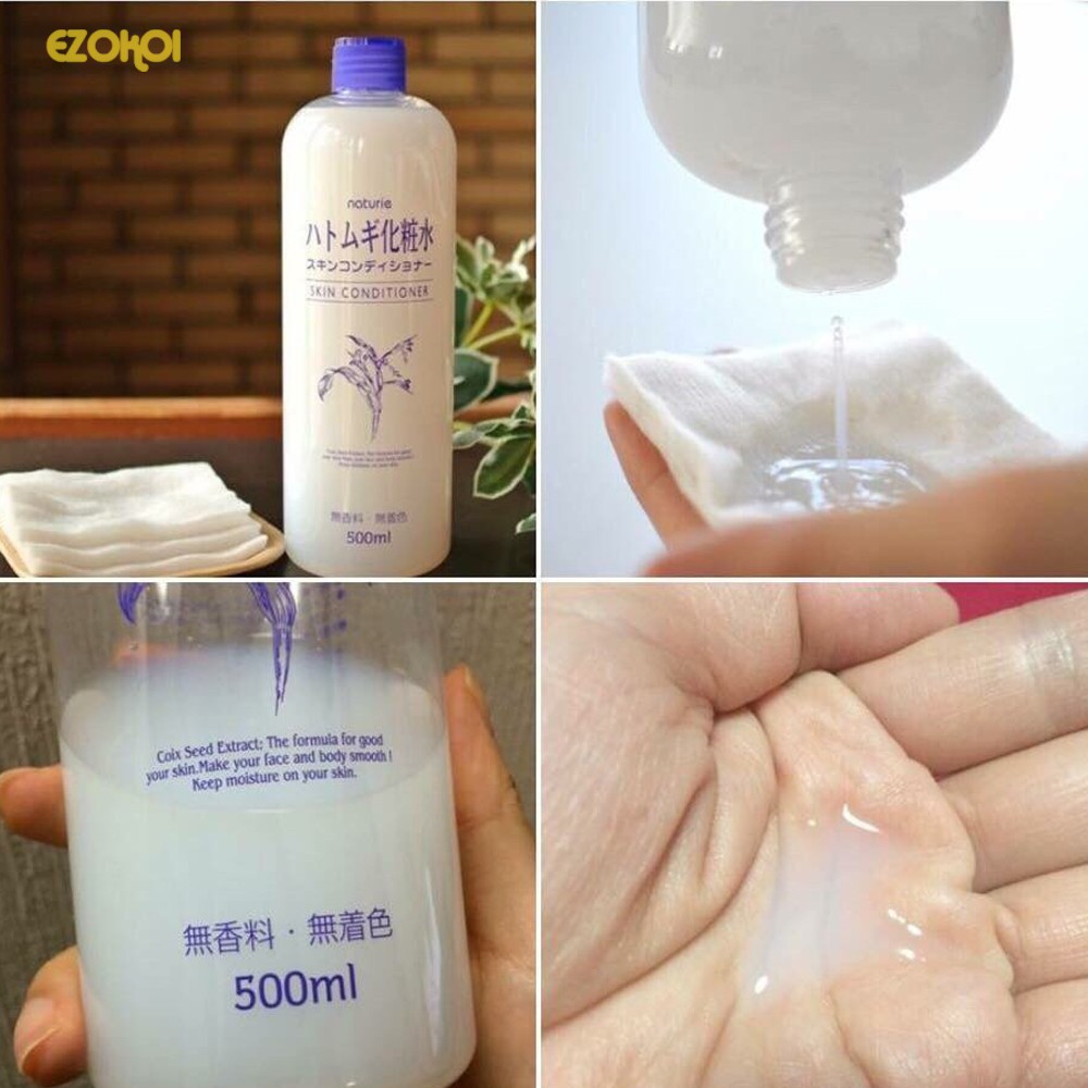 Nước hoa hồng gạo Naturie skin conditioner Nhật Bản