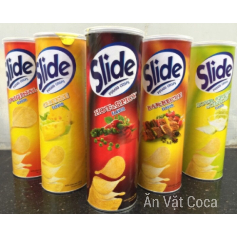 Khoai Tây Chiên Slide Potato Đủ Vị 160g