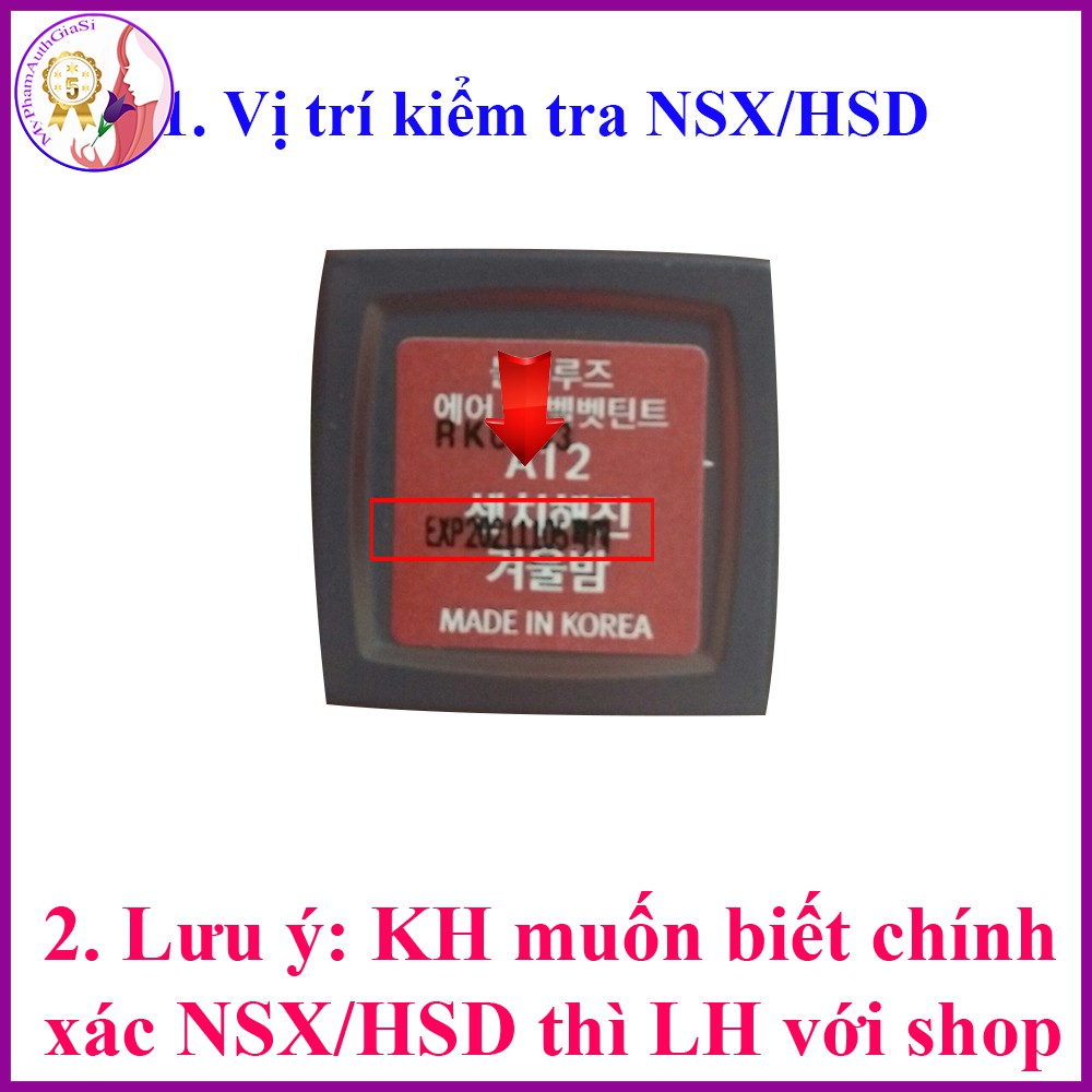 Son kem lì black rouge air fit velvet mềm mịn 4,5g korea | Thế Giới Skin Care