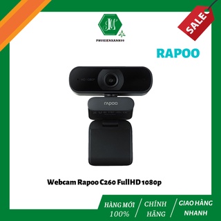 Webcam rapoo c260 fullhd 1080p