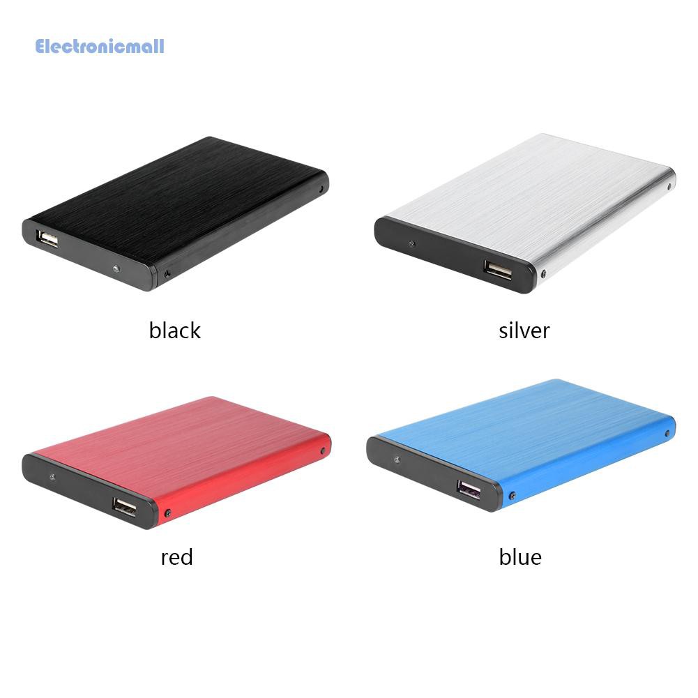 ElectronicMall01 480M 2.5 inch Mobile Hard Drive Disk Case 10TB SATA HDD SSD External Enclosure