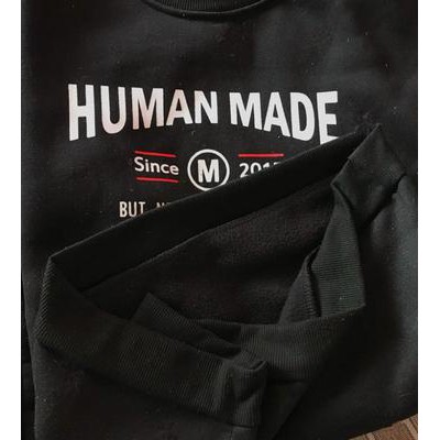 Order áo sweater ulzzang in chữ HUMAN MADE