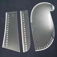 Bộ thước cổ áo sơ mi