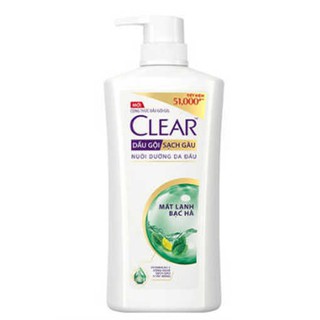 CLEAR dầu gội Mát Lạnh Bạc Hà 630g
