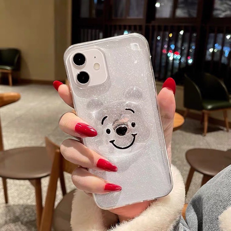 Ốp iphone Gấu Lưng Trong dành cho IphoneXs Max/11/11Pro Max/12Pro/12Pro Max | BigBuy360 - bigbuy360.vn