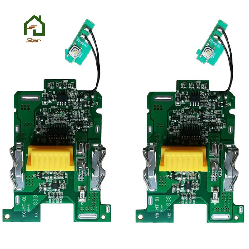 MAKITA 2 Bảng Mạch Sạc Bl1830 Li-Ion Bms Pcb Cho Máy Vape 18v Bl1815 Bl1860 Lxt400 Bl1850