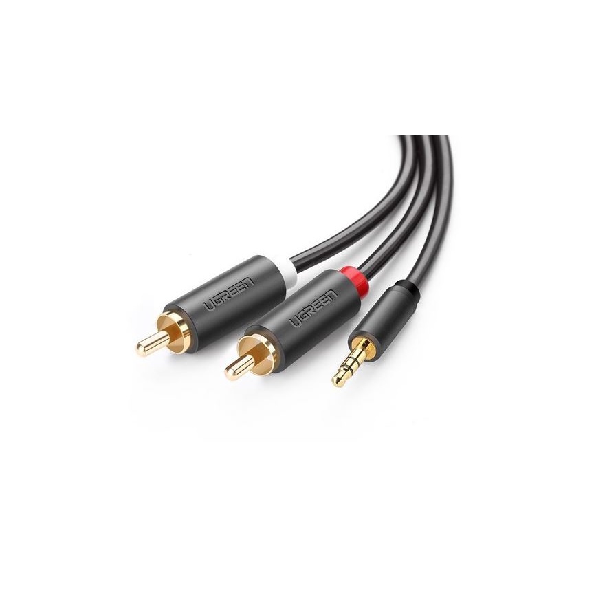 DÂY CÁP LOA AV 1 RA 2 ĐẦU HOA SEN UGREEN 2M 5M 10m CHÍNH HÃNG