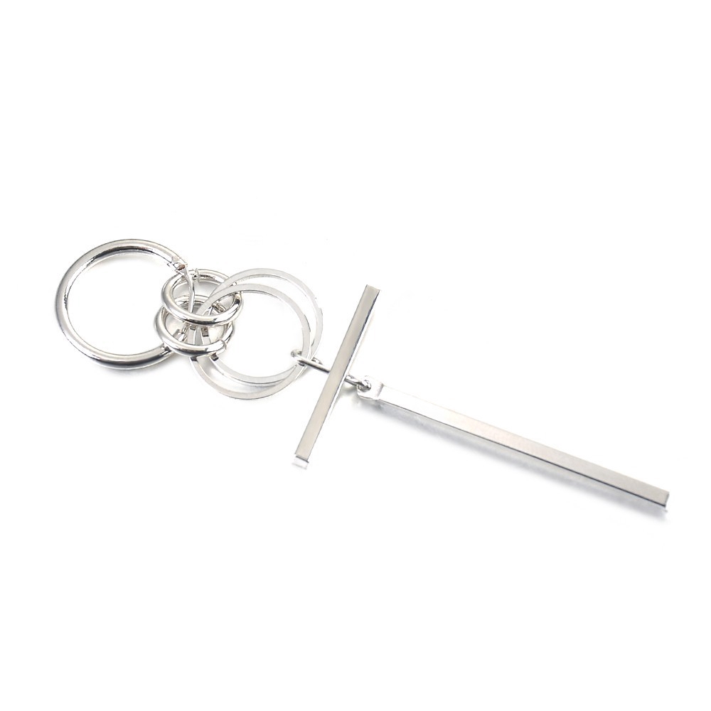 Khuyên tai bạc phong cách KPOP BTS