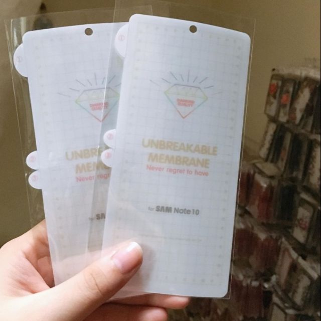 Dán chống xước PPF Galaxy note 10 hàng cao cấp