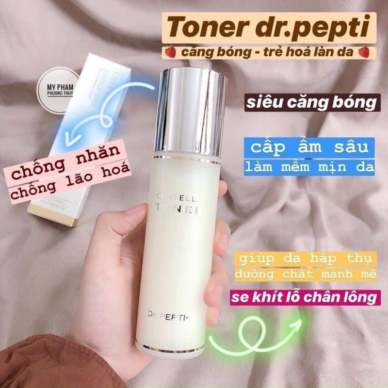 TONER DƯỠNG TRẮNG DR.PEPTI CENTELLA