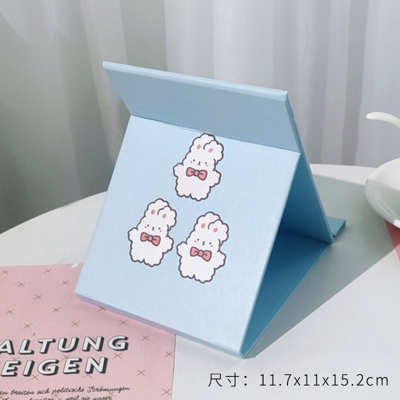 Gương trang điểm gấp gọn bỏ túi kiểu dáng dễ thương