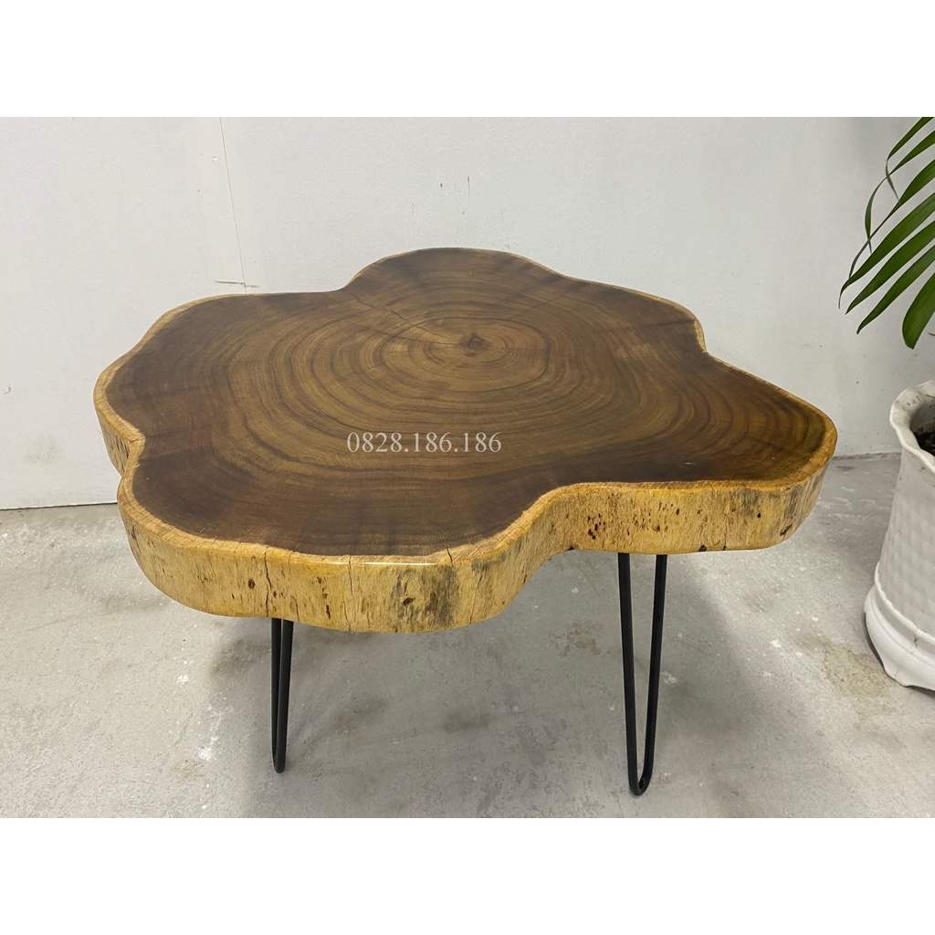 Mặt bàn cafe / sofa gỗ nguyên tấm
