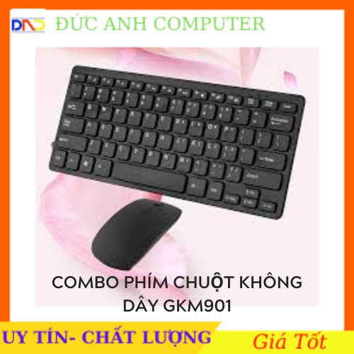 Combo Phím Chuột Không Dây mini GKM901
