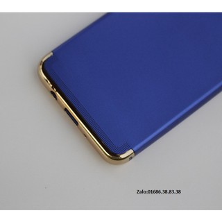 ốp 3 mảnh silicon dẻo Sam Sung J7 Prime (xanh)