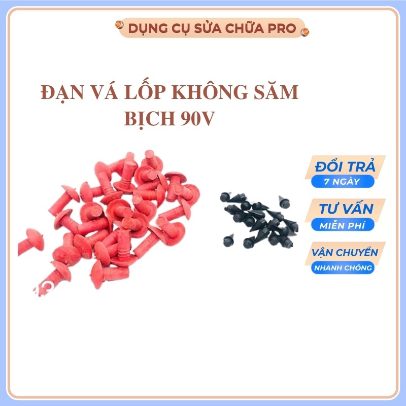 Đạn Vá Lốp Không Săm Nấm vá bịch 90 viên