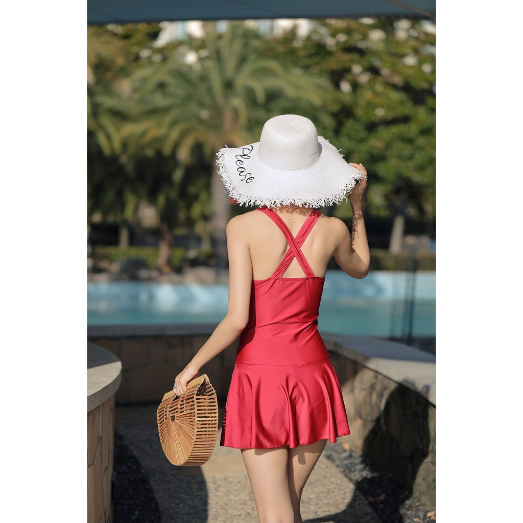 (Có Sẵn) Váy Bơi Đầm Đi Biển, Monokini Che Bụng Nữ Cao Cấp SAVVY Shop | BigBuy360 - bigbuy360.vn