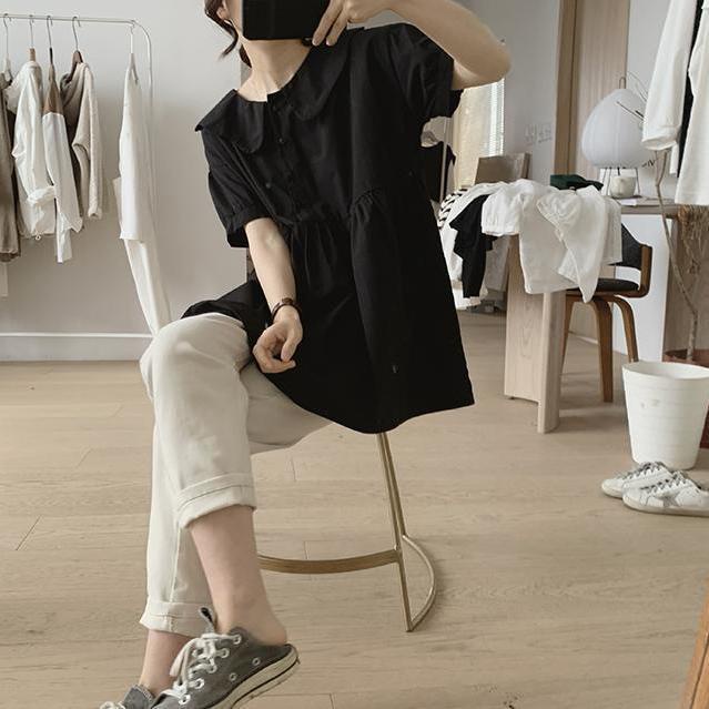 Áo Thun Ngắn Tay Dáng Rộng Phong Cách Hàn Quốc Thời Trang Mùa Hè Hàng Mới Dành Cho Bạn Nữ