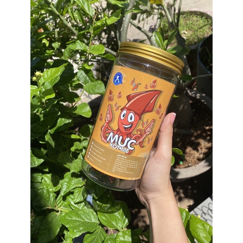 Mực Rim Me Nguyên Con❤️Hàng Loại 1❤️ Đặc biệt hũ 300gr_ Đồ ăn vặt CemLYHN | BigBuy360 - bigbuy360.vn