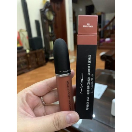 Son Kem Mac Powder Kiss Liquid Lipcolour - màu 988 989 990 991 998 💄