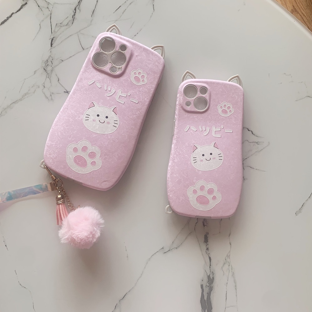 Ốp Điện Thoại Họa Tiết Hello Kitty Cho iPhone 11 Pro Max 12 Pro Max 13 Pro Max Xs Max XR 7 Plus 8 Pus