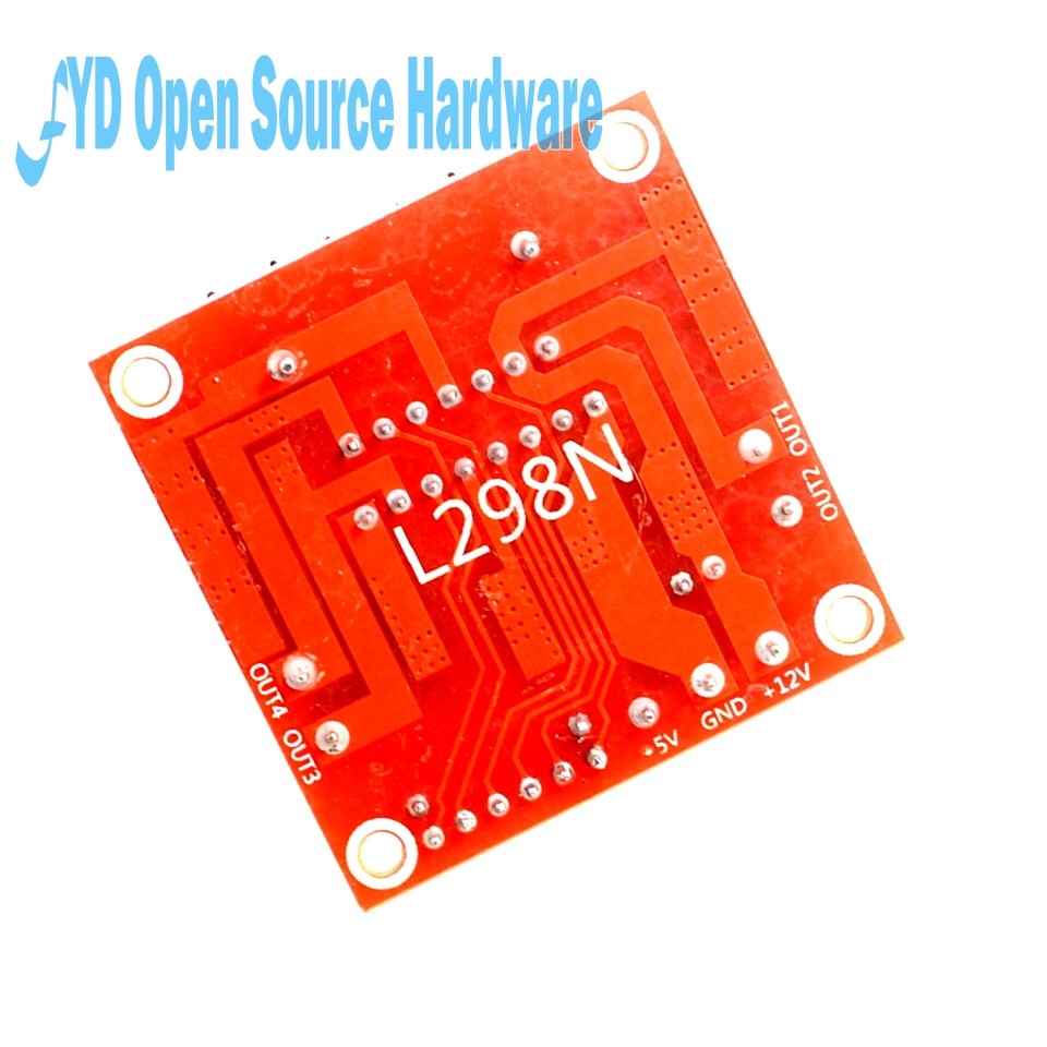 1 Bảng Mạch Điều Khiển Động Cơ Bước L298N DC L298N Cho Arduino