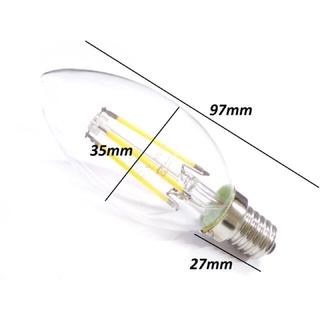 Đèn led Edison dây tóc  ánh sáng trắng, vàng