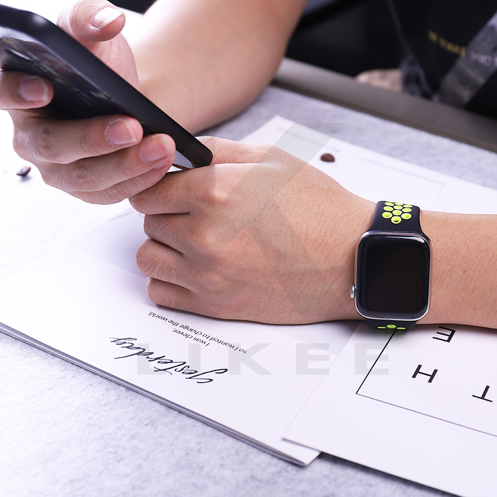 Kính cường lực 3D che phủ toàn diện bảo vệ màn hình cho Apple Watch Series 6 5 4 3 2 1 SE iWatch 38mm 40mm 42mm 44mm