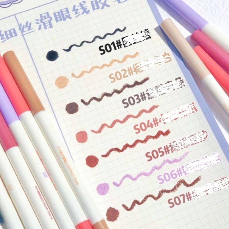 XIXI - Chì kẻ mắt Xixi Slim Silky Eyeliner Pen