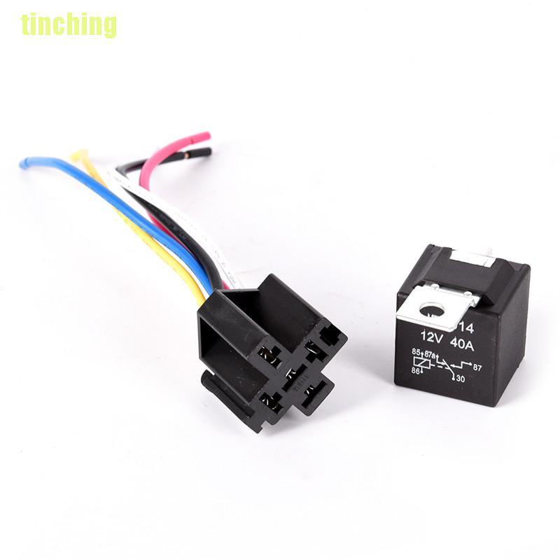 Rơ Le Tự Động Chất Lượng Cao Tinching11 12v 5pin 40a 12v 5pin