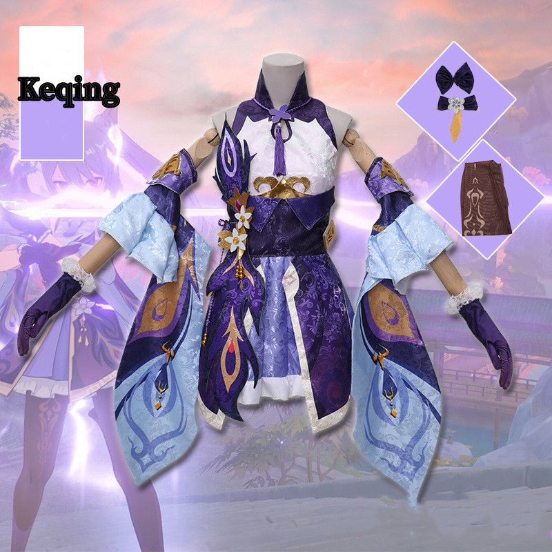Trang Phục Hóa Trang Genshin Impact Nhân Vật Hoạt Hình Tao Keqing Hu Tao Quà tặng cô gái