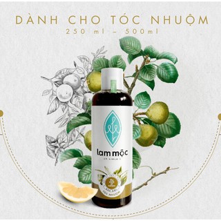 Dầu gội bồ kết Lam Mộc - Tóc Nhuộm 500ml
