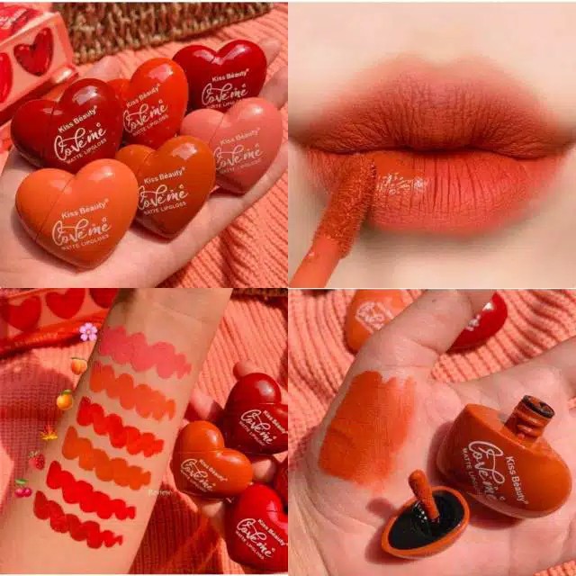 (Hàng Mới Về) Son Kem Kiss Beauty Màu Sắc Quyến Rũ Ấn Tượng | BigBuy360 - bigbuy360.vn