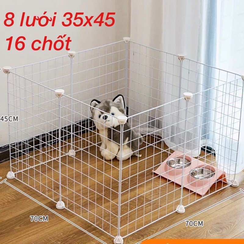 SỈ SLL - Tấm ghép chuồng quây cho thú cưng chó mèo (BÁN LẺ theo tấm) - CAM KẾT RẺ NHẤT