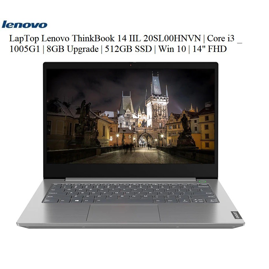 LapTop Lenovo ThinkBook 14 IIL 20SL00HNVN | Core i3 _ 1005G1 | 8GB Upgrade | 512GB SSD | Win 10 | 14" FHD | BigBuy360 - bigbuy360.vn