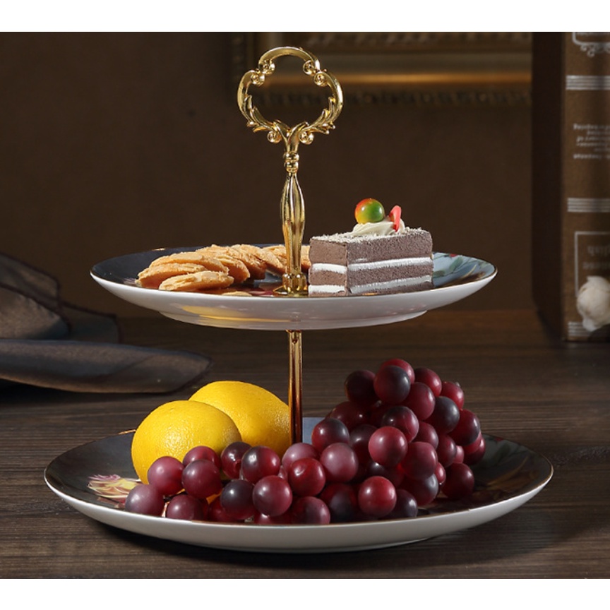 Khay Đựng HKhay Đựng Bánh Kẹo Sứ Xương Cao Cấp. Đĩa Đựng Bánh Kẹo Cao Cấp