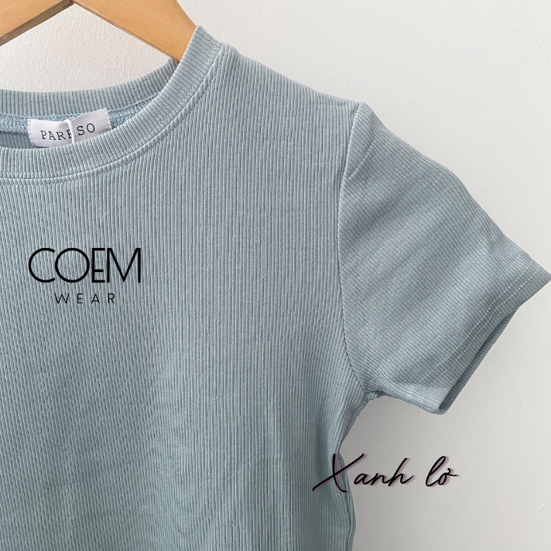 Áo thun tăm nữ dáng ôm bảng màu Pastel thời trang hàng QCCC CW2210 | BigBuy360 - bigbuy360.vn